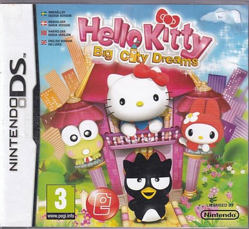 Hello Kitty Big City Dreams - Nintendo DS - (A Grade) (Used) (eng)